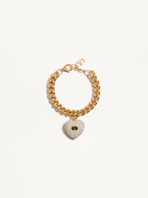 COEUR ROYAL METAL, ENAMEL AND SWAROVSKI® CRYSTAL BRACELET