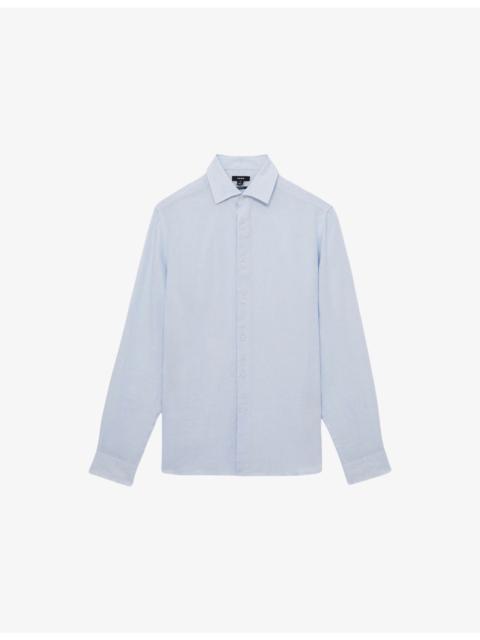 Ruban Long-Sleeved Linen Shirt
