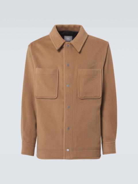 Balas wool overshirt