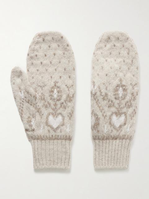 Christel Fair Isle Cashmere Mittens