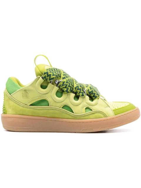 Lanvin Leather Curb Green Fluo