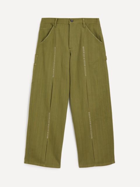 Embroidered Shaanti Trousers