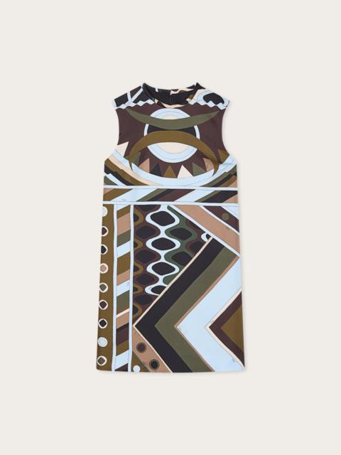 VIVARA PRINT SILK DRESS