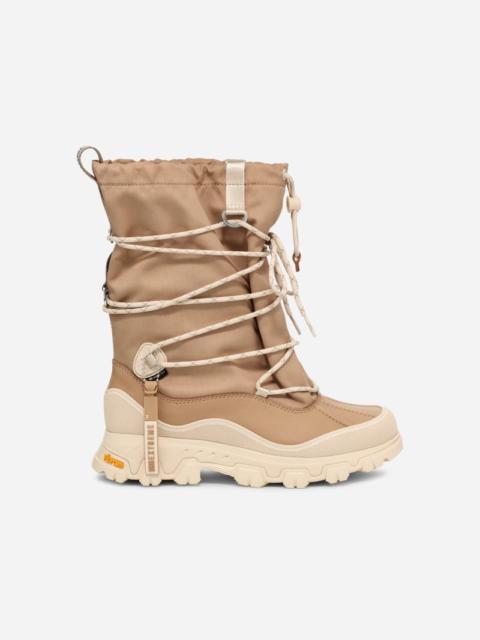 ® Women's MetroPeak Leather/Textile/Recycled Materials Boots in Sand