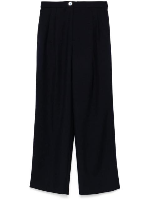 pleated trousers