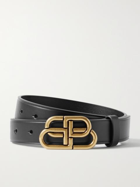 Bb Leather Belt