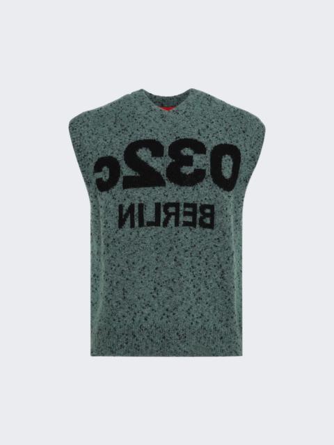 Selfie Vest Blue And Phosphor Green