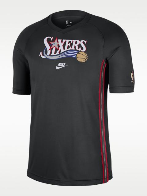 Philadelphia 76ers 2025/26 Hardwood Classics Men's Nike NBA Dri-FIT Short-Sleeve Top