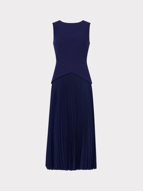 Haddy Pleated Midi Dress