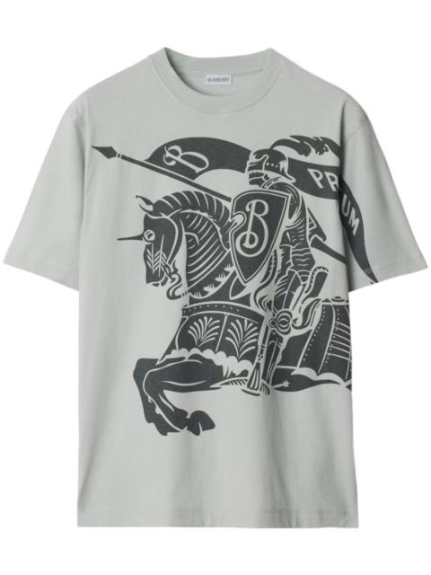 Equestrian Knight-motif T-shirt