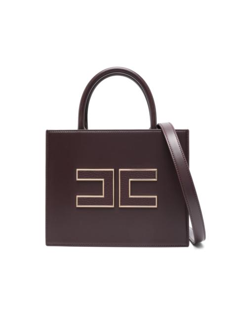 small logo-embossed tote bag