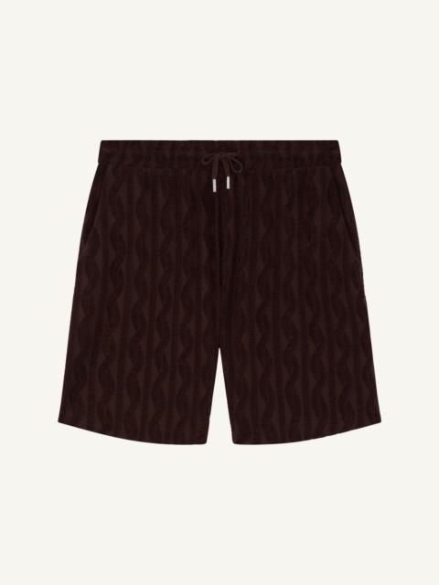AUGUSTO TERRY COTTON SHORTS