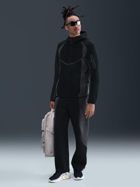 Nike Tech Men's Color-Block Open-Hem Fleece Pants