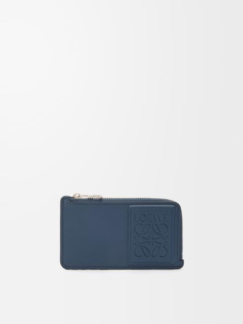 Coin cardholder in satin calfskin