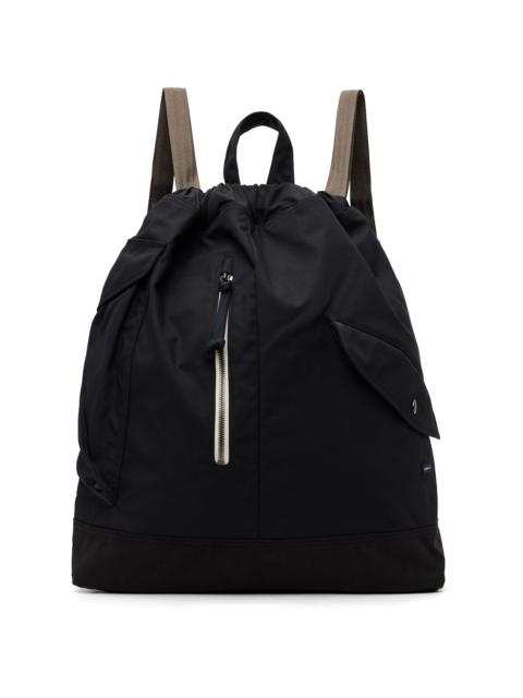 Black 2-Way Backpack