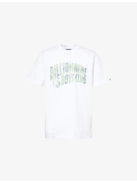 Tritone Arch Logo Cotton T-Shirt