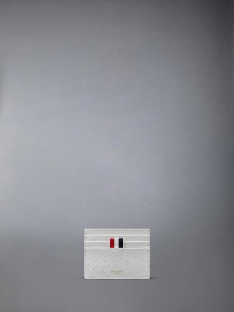 PEBBLE GRAIN NOTE COMPARTMENT CARD HOLDER