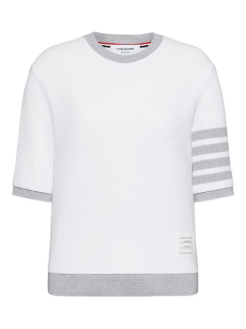 textured pique 4-bar tee T-shirt