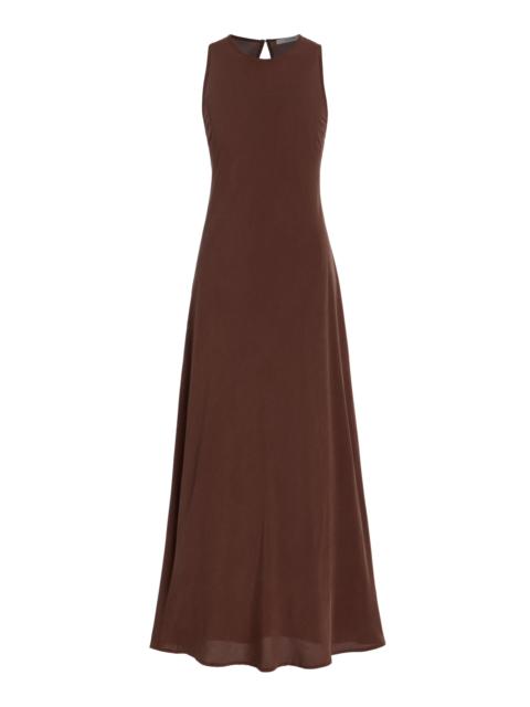 The Valencia Dress brown