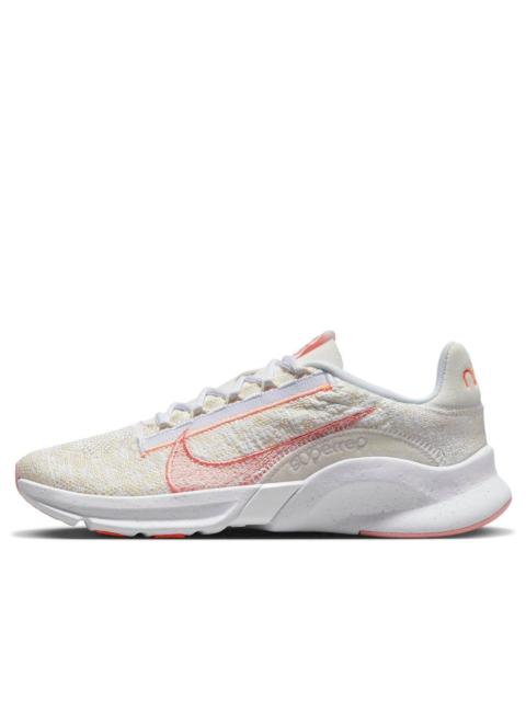 (WMNS) Nike SuperRep Go 3 Flyknit Next Nature 'Light Cream Crimson Bliss' DH3393-101