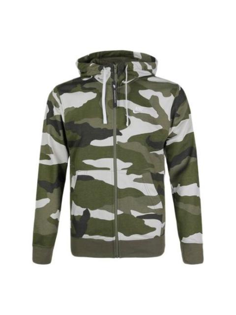Nike Camouflage Street Style Long Sleeves Hoodies Green BV2821-222