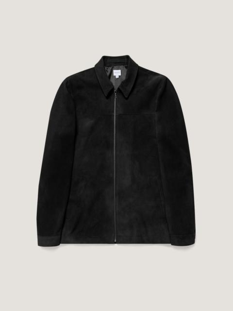 Suede Harrington Jacket