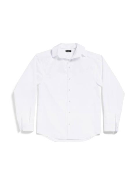 Women's Kick Collar Shirt Large Fit in White