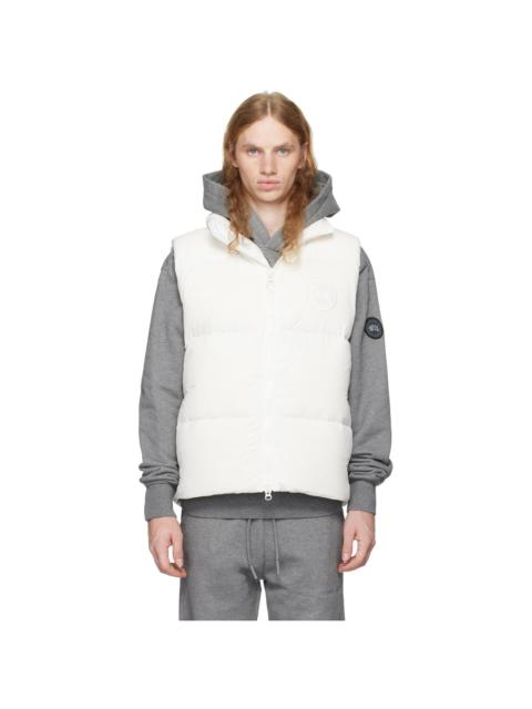 White White Disc Lawrence Down Vest