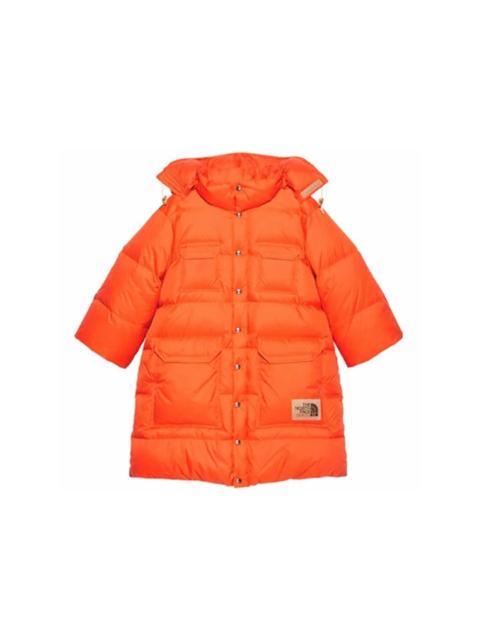 Gucci x The North Face Nylon Jacket Orange