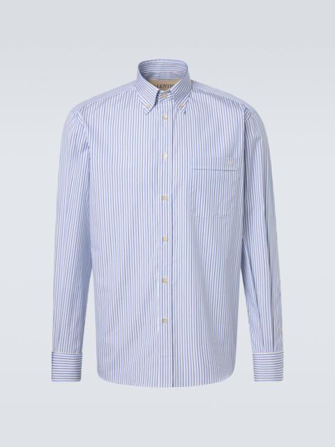 Striped cotton shirt