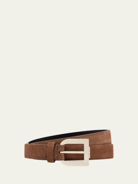 T Suede Belt