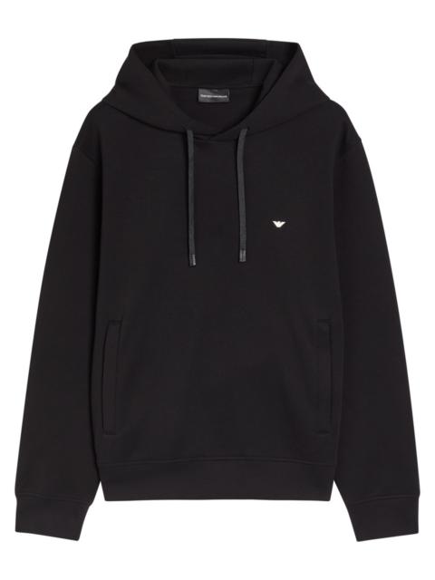 Emporio Armani Hooded Jersey Sweatshirt