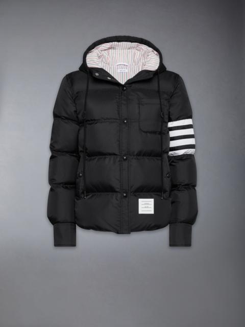 SHINY RIPSTOP LIGHTWEIGHT DOWN FILLED 4-BAR JACKET