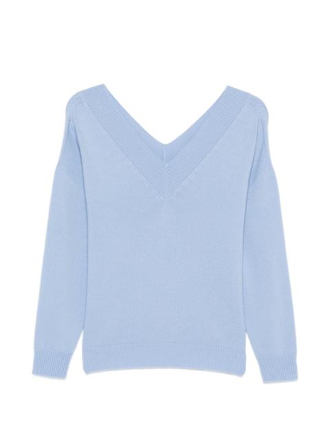 V-neck sweater
