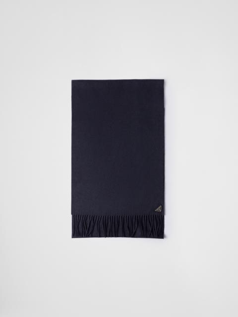 Silk and cashmere scarf