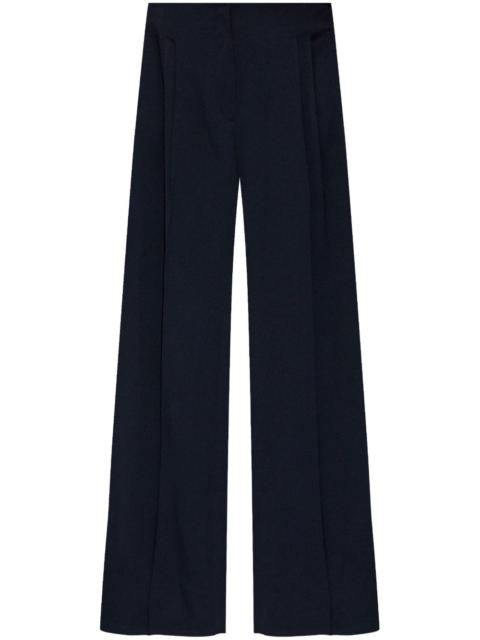 pleat-detail palazzo pants