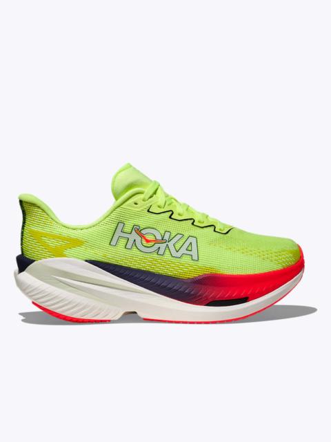 Women's Mach X 3 Shoes in Neon Yuzu/Squid Ink