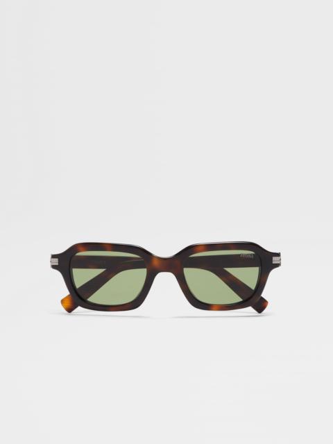 MEDIUM HAVANA ACETATE SUNGLASSES