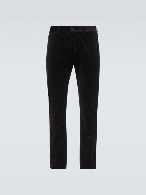 Mid-rise slim jeans
