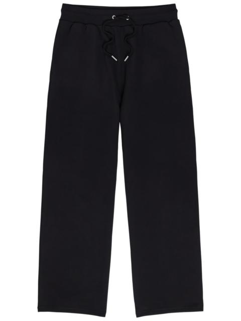 Ami Paris Logo-embroidered Cotton Sweatpants