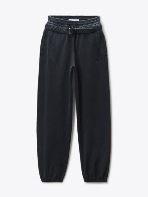Mid-Rise Sweatpant in Cotton Terry Relaxed