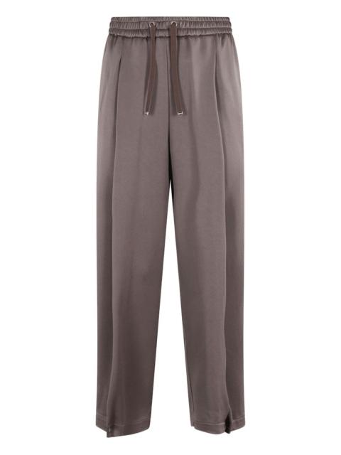 pleated drawstring pants