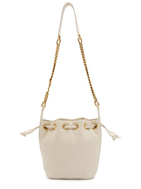 Saint Laurent Bo Chain Quilted Leather Bucket bag