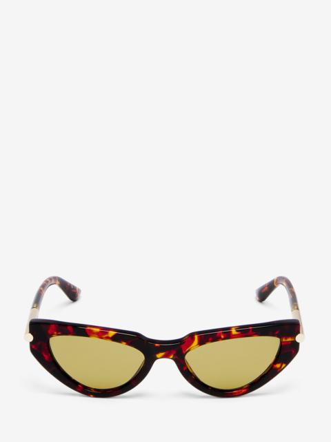 T-bar Icon Cat-Eye Sunglasses