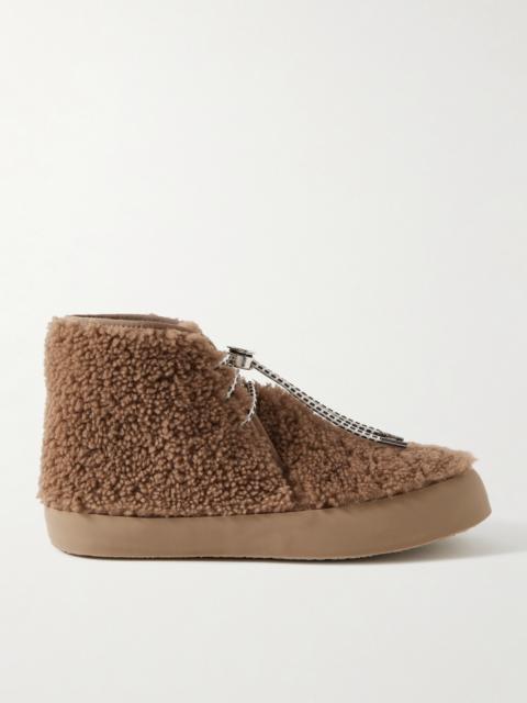 Desert Shearling Ankle Boots