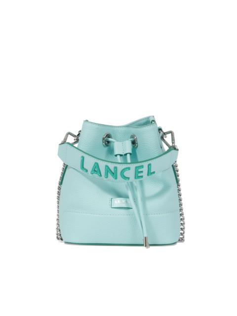 leather bucket bag