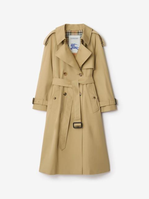 Long Gabardine Fitzrovia Trench Coat