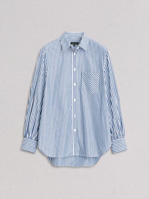 Maxine Poplin Stripe Shirt