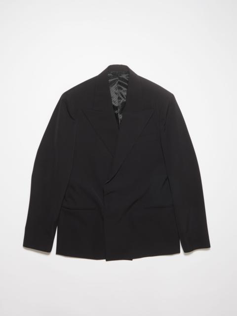 Regular fit suit jacket - Black