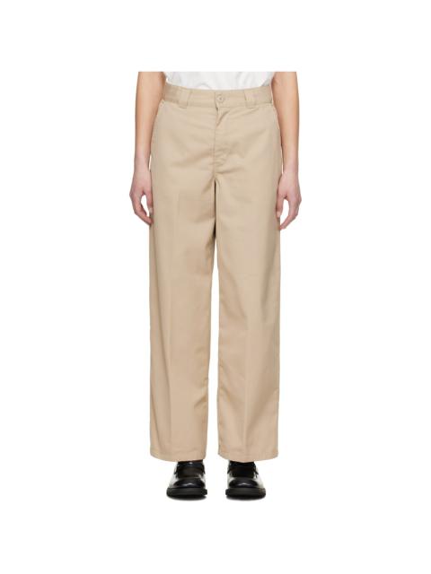 Beige Craft Trousers